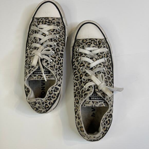Converse Chuck Taylor All Star Cheetah Print, W6; M4 - Picture 7 of 8